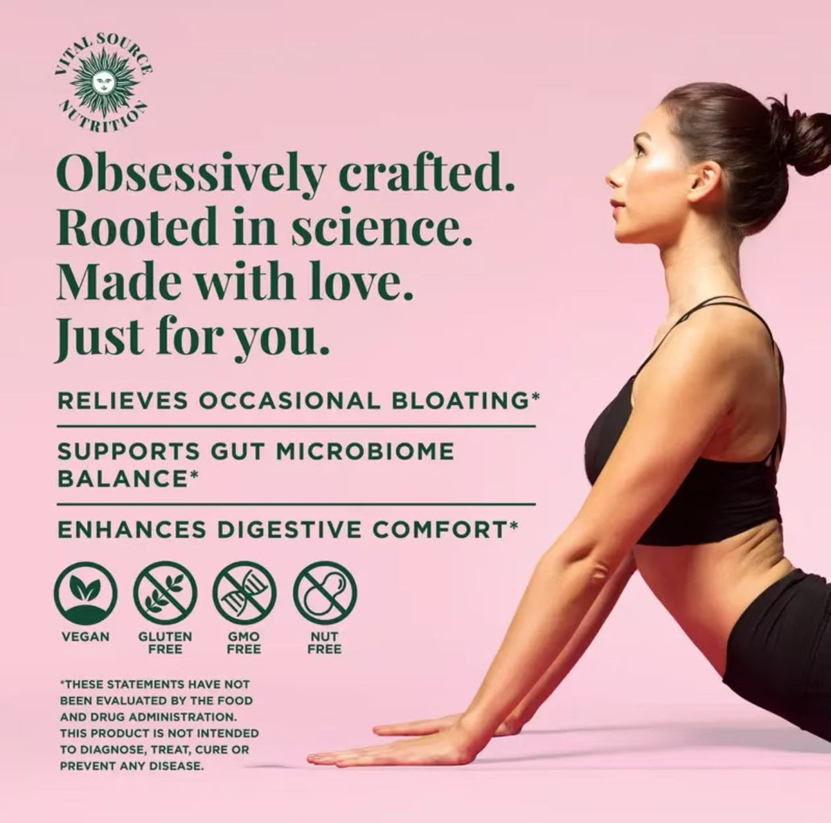 Debloat Support Capsules -AiRi- Vital Source Nutrition by KARONDA RENE LEWIS