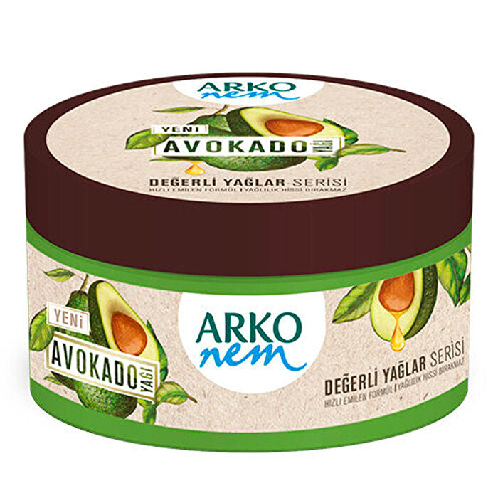 Arko avocado moisturizing cream with vitamin E, 8.45 oz
