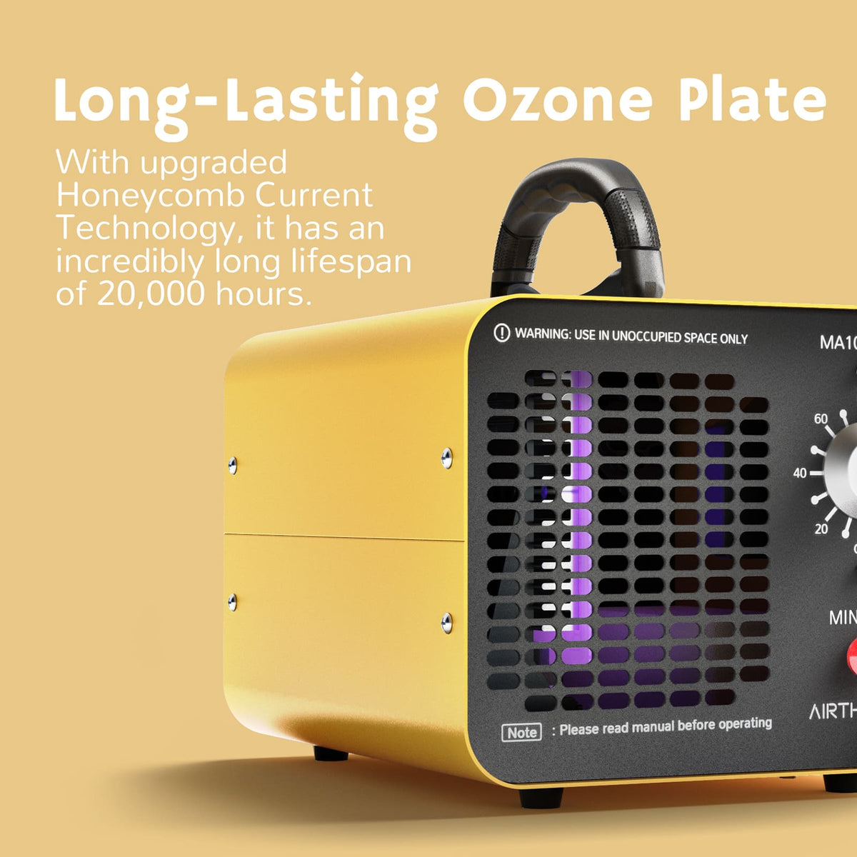 MA10K-PRO Ozone Generator by Airthereal