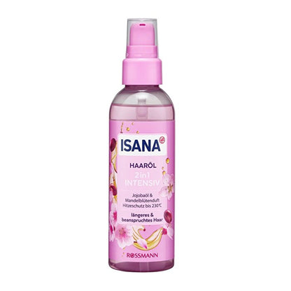 Isana Hair Care Oil for Long & Damaged Hair - 3.4 fl oz | Intensive Formula by Beauty Care Bag