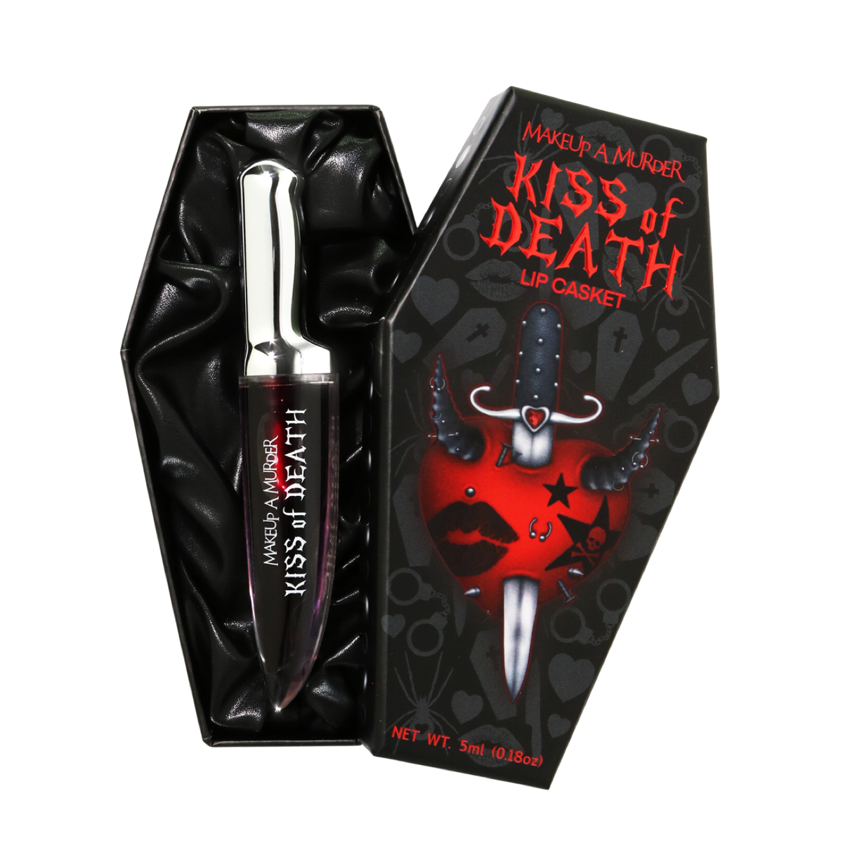 KISS of DEATH Bloody Lip Stains by Makeup A Murder, INC