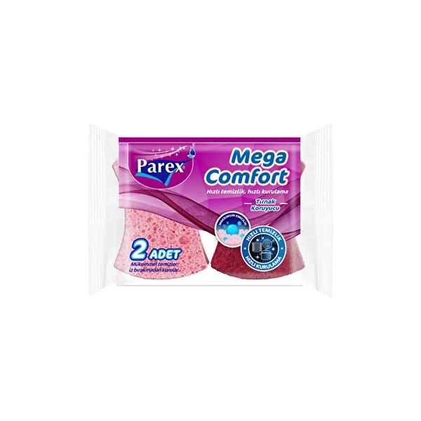 Parex Cellulose Sponge Mega Comfort - Durable Kitchen Sponge for Effective Cleaning by Beauty Care Bag