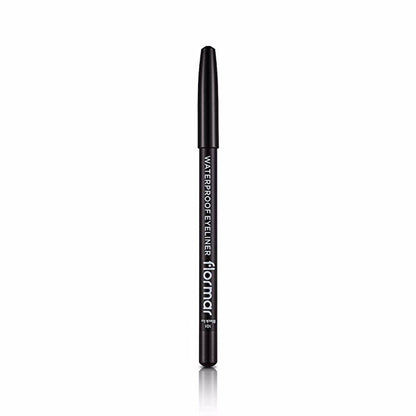Flormar waterproof matte eyeliner in shade 101 Black Ice