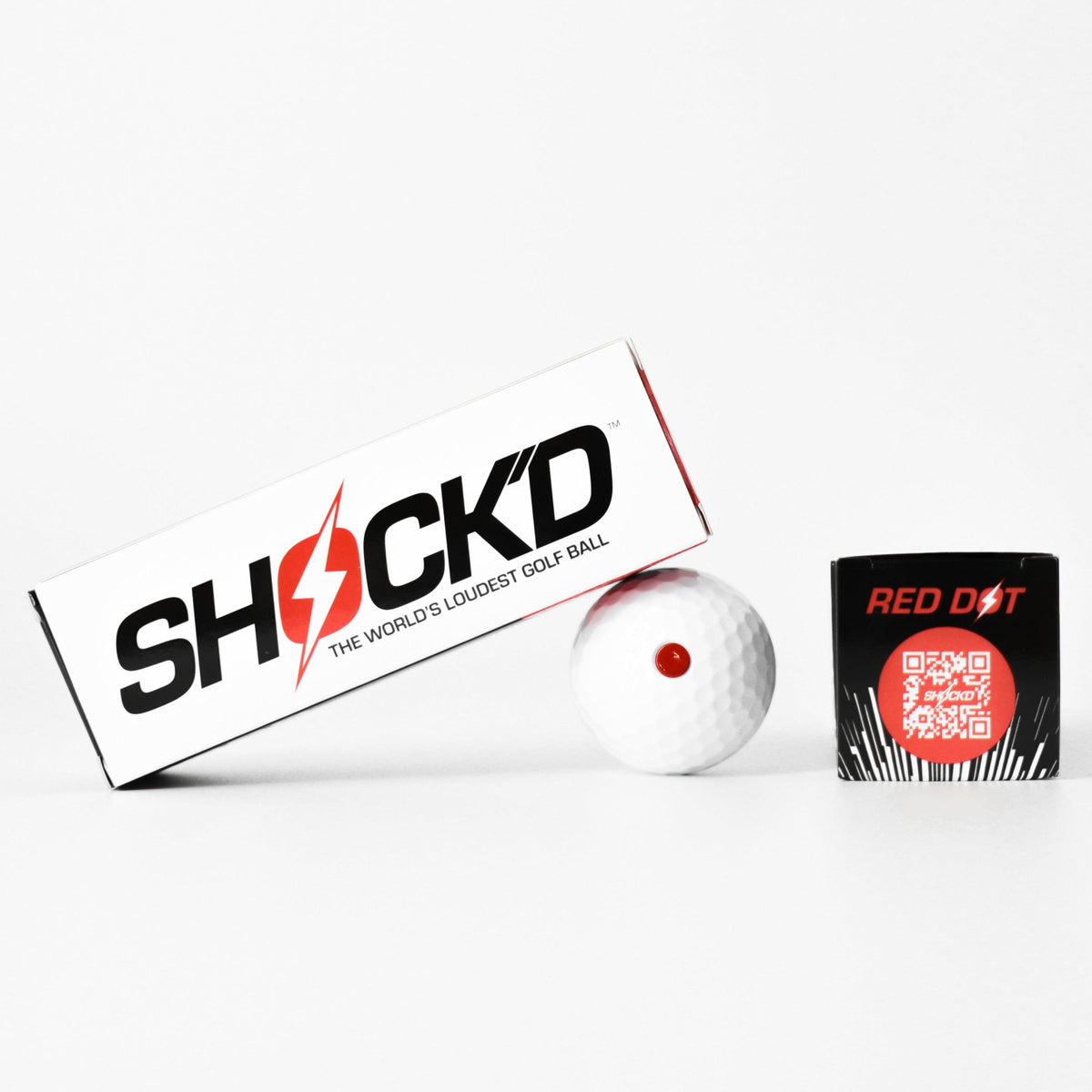 SHOCK'D Golf Balls by SHOCK'D Golf Balls