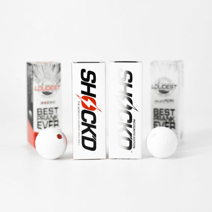 SHOCK'D Golf Balls by SHOCK'D Golf Balls