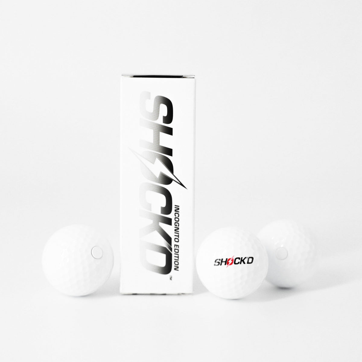 SHOCK'D Golf Balls by SHOCK'D Golf Balls