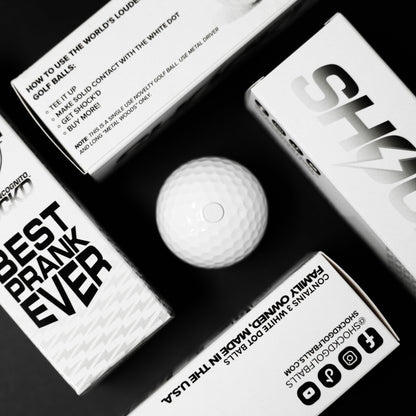 SHOCK'D Golf Balls by SHOCK'D Golf Balls