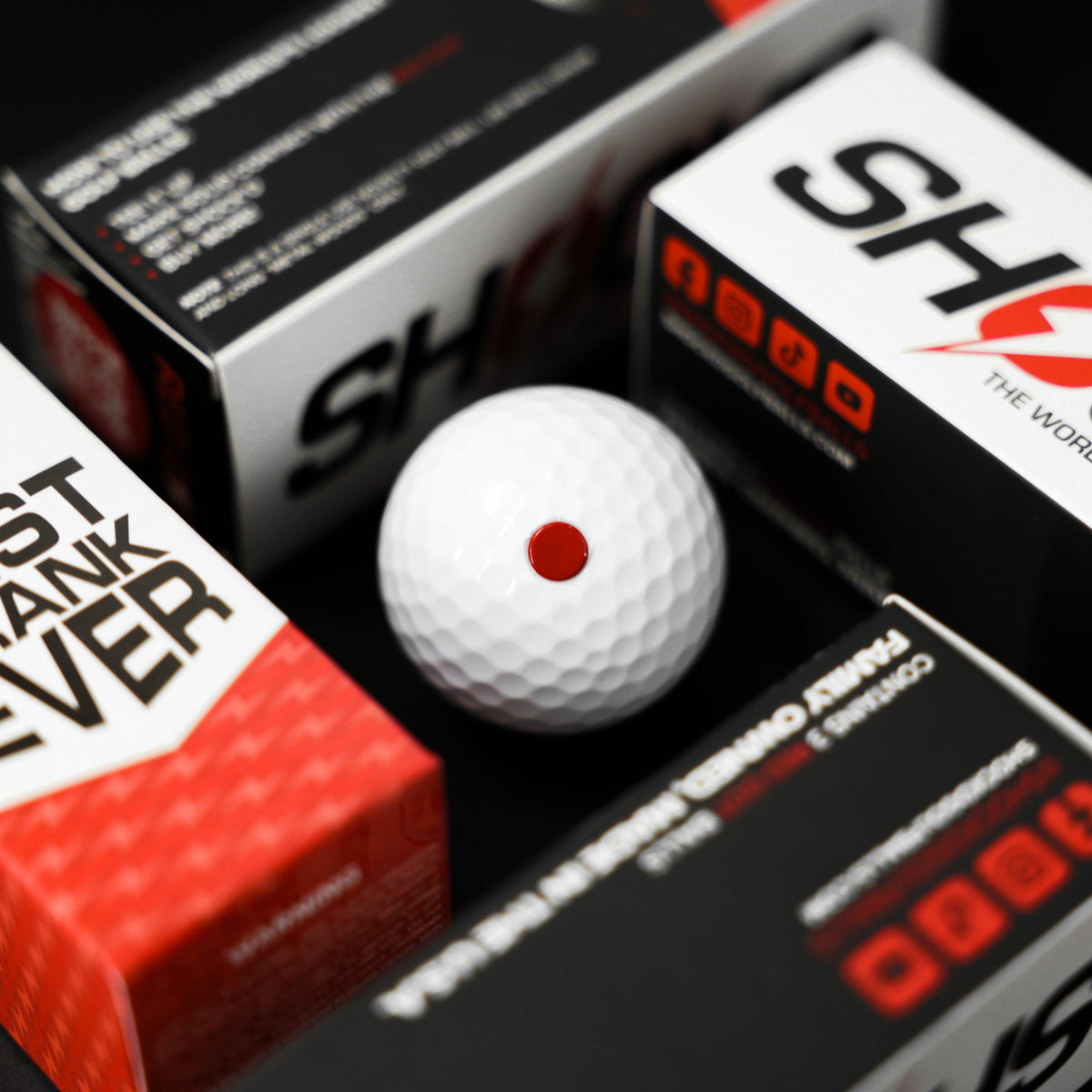 SHOCK'D Golf Balls by SHOCK'D Golf Balls