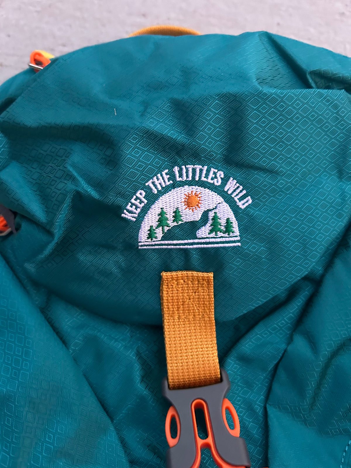 Kid’s (Ages 2 to 7) Teal Hiking Pack - Water Bladder Compatible Backpack for Young Hikers by Keep the Littles Wild