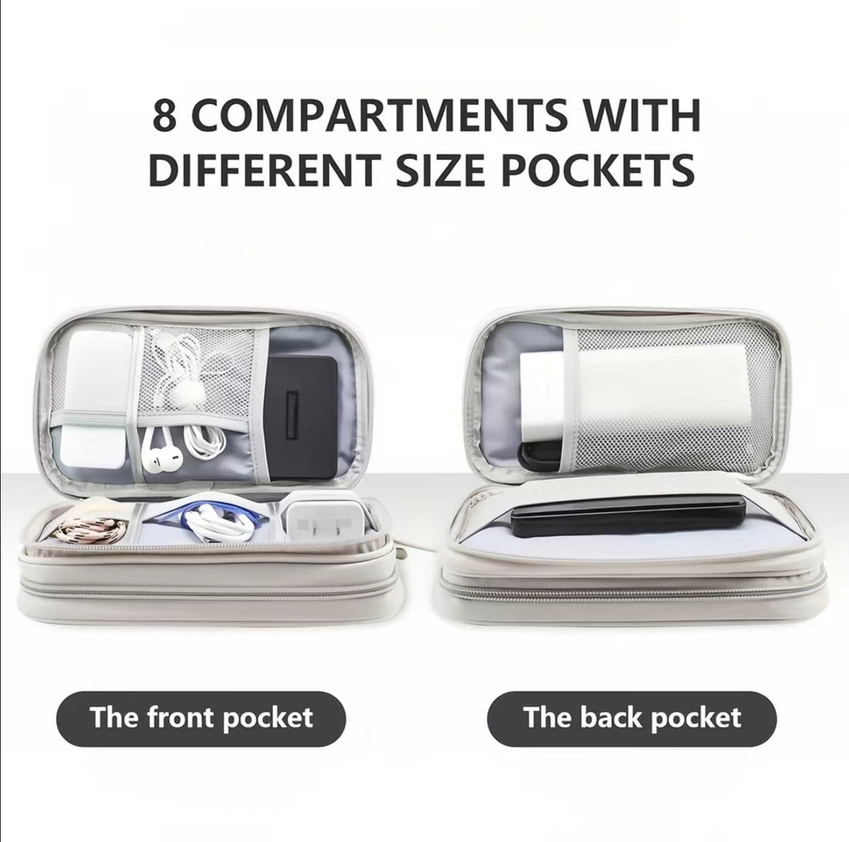 TechNest Travel Organizer Pouch by V.I.P Digital Presence