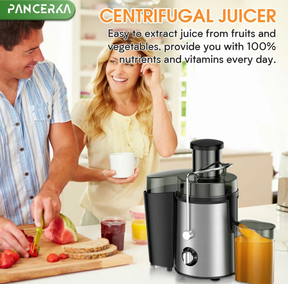 JuiceMax 800W Juicer by V.I.P Digital Presence