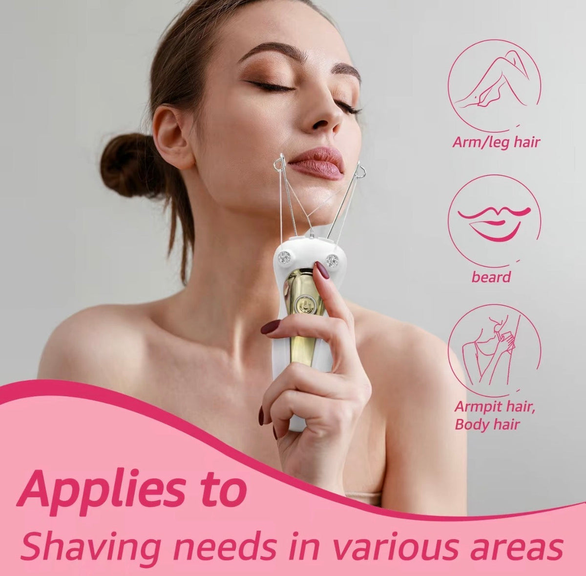 SmoothSkin Threading Epilator Device by V.I.P Digital Presence