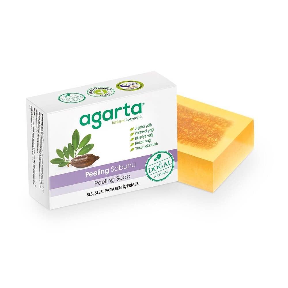 Agarta exfoliating soap with natural oils