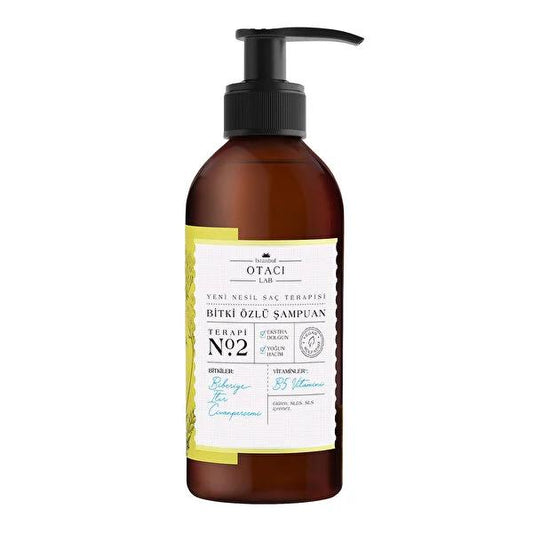 Otacõ Lab Sulfate-Free Shampoo for Volume & Thickness - 8.45 fl oz - Natural Herbal Hair Care for Thin Hair by Beauty Care Bag