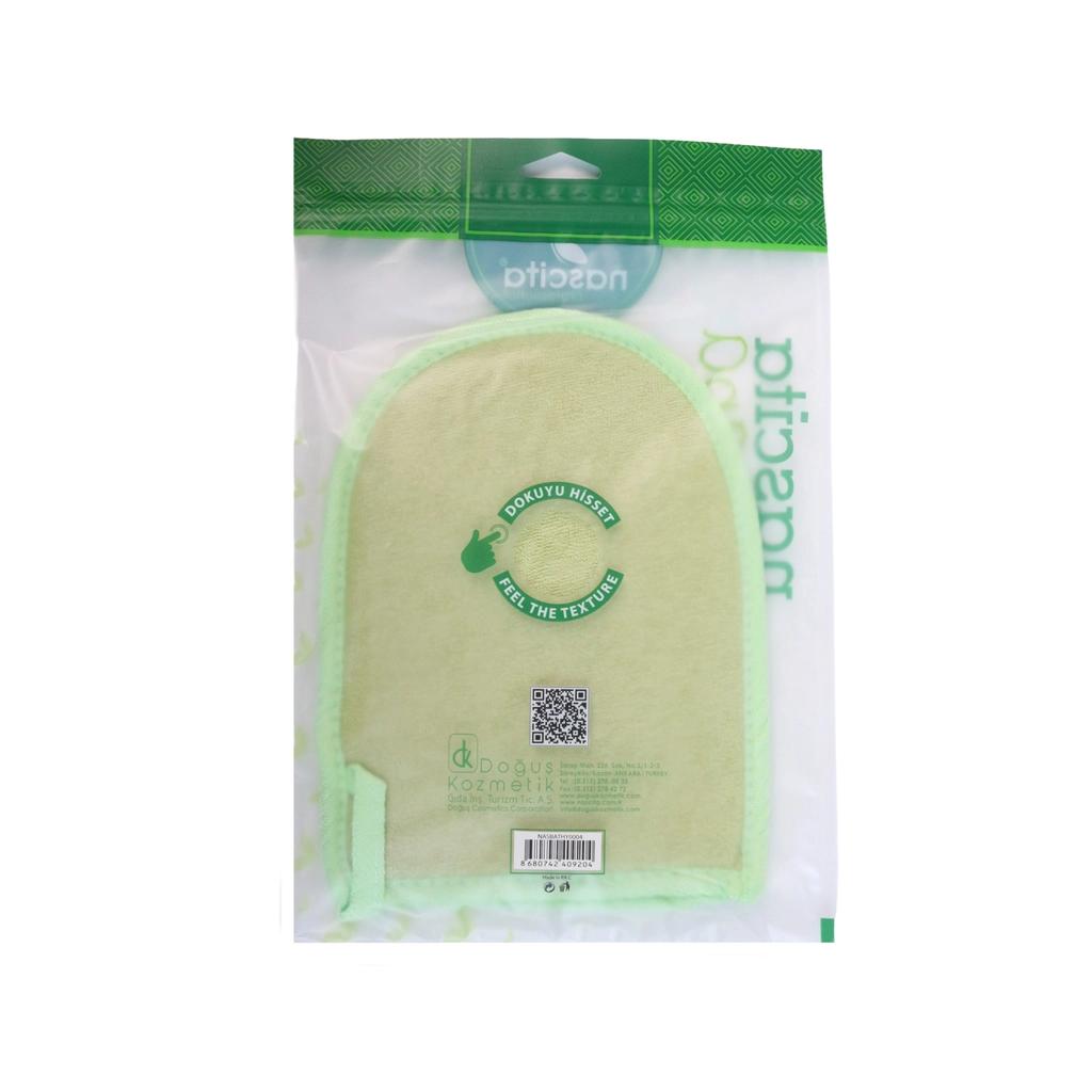 Nascita Cotton Shower Sponge for Gentle Cleansing by Beauty Care Bag