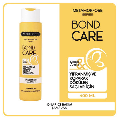 Morfose Metamorfose Bond Care Repairing Shampoo 400 ml by Beauty Care Bag