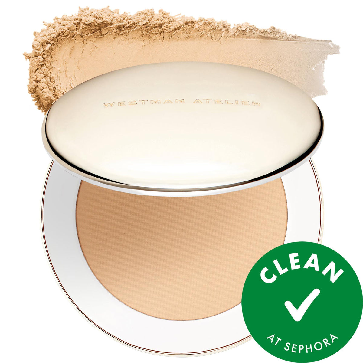 Vital Pressed Skincare Blurring Talc-Free Setting Powder - Clean, Vegan, Antioxidant Makeup for Natural Finish by Beauty Care Bag
