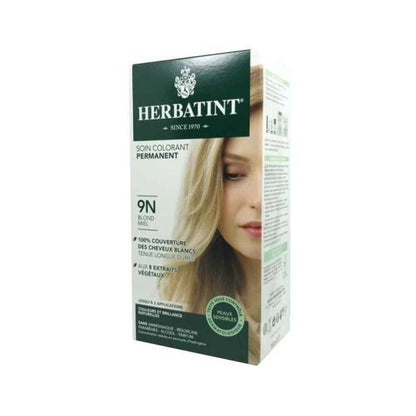 Herbatint 9N Honey Blonde Hair Dye - Natural, Ammonia & Paraben Free, Botanical Extracts for Sensitive Scalp by Beauty Care Bag