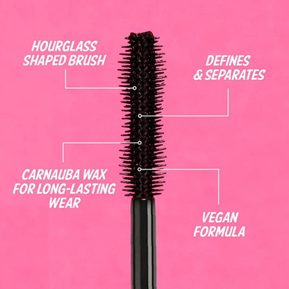 theBalm Big Fan Defining Mascara: Xtra-Lush Brush for Volumizing & Long-Lasting Eyelash Enhancement Ð Achieve Dramatic, Thick Lashes All Day. by Beauty Care Bag