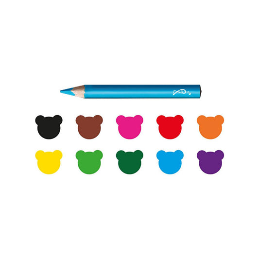 Carioca triangular crayons – view 2