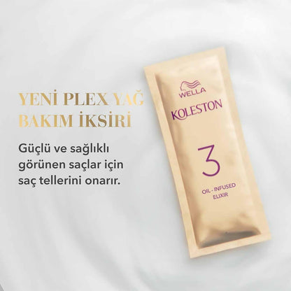 Wella Koleston Supreme 5/4 Light Chestnut Hair Dye: 100% Gray Coverage, Long Lasting Vibrant Brunette Color with Oil Elixir for Shine & Strength by Beauty Care Bag