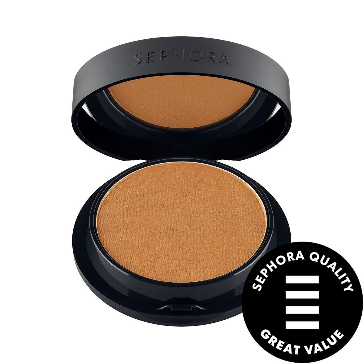 Adaptogen enriched matte pressed powder foundation