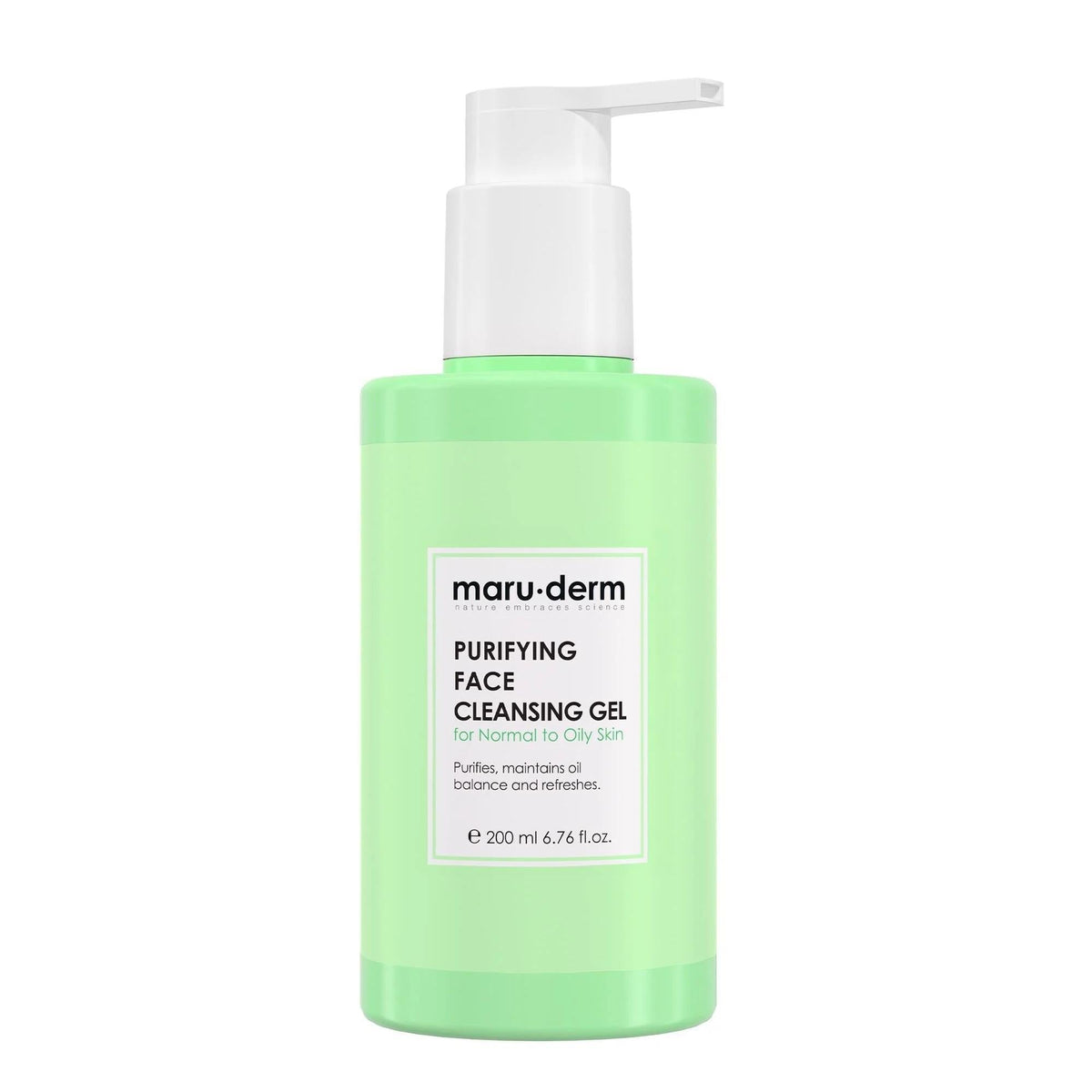 Maruderm Salicylic Acid Face Wash Gel for Combination and Oily Skin 200 ml by Beauty Care Bag
