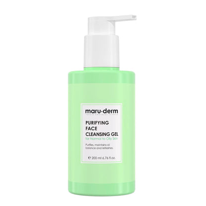 Maruderm Salicylic Acid Face Wash Gel for Combination and Oily Skin 200 ml by Beauty Care Bag