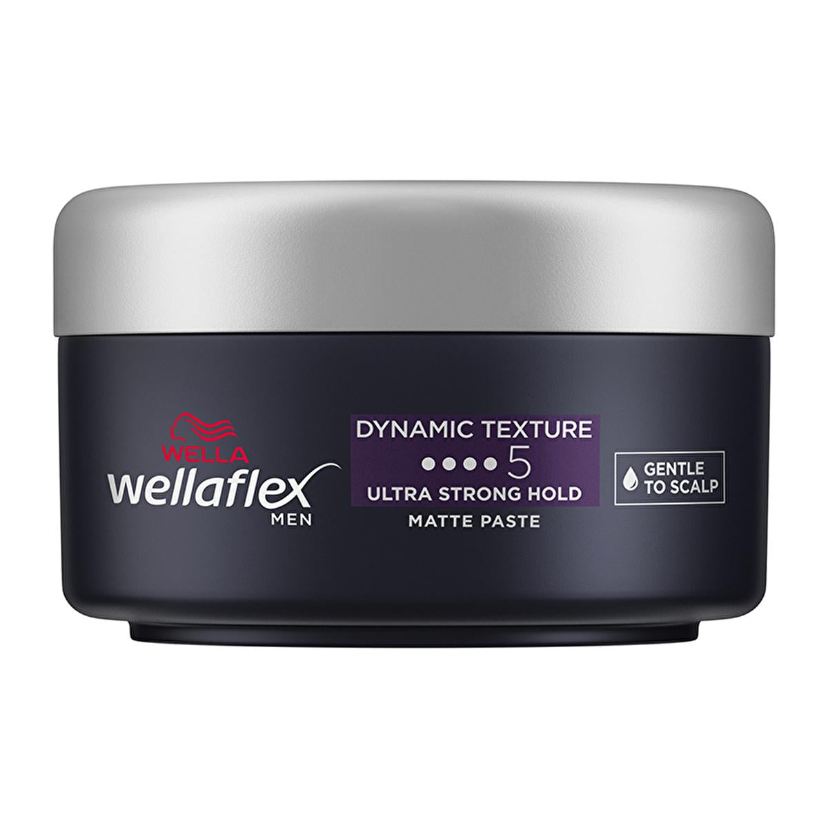 Wella Wellaflex Men's Dynamic Texture Matte Hair Paste - Ultra Strong Hold, Vegan Hair Wax for Long-Lasting Texturized Styles by Beauty Care Bag