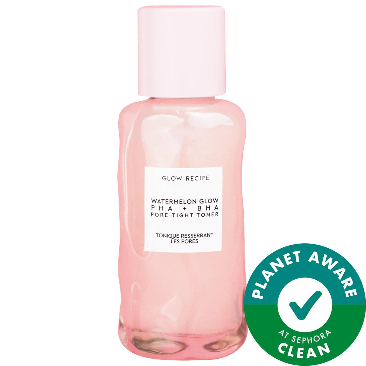 Watermelon Glow: PHA + BHA Pore-Tight Toner - Gentle Exfoliating, Hydrating Facial Toner for Pores, Vegan, Cruelty-Free by Beauty Care Bag