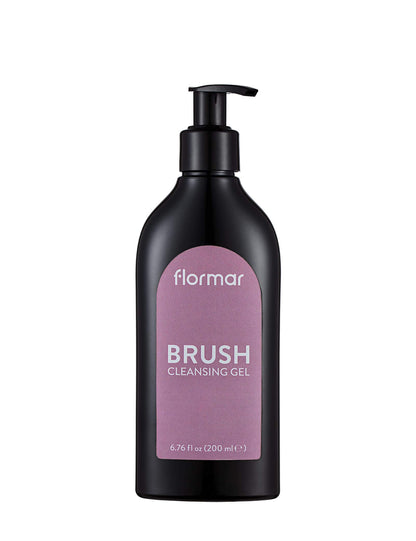 Flormar Purifying & Softening Makeup Brush Cleansing Gel 150ml by Beauty Care Bag