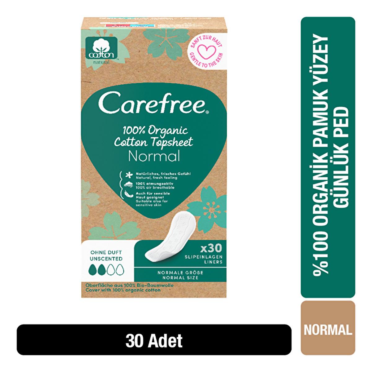 Carefree organic cotton sanitary pads – view 2