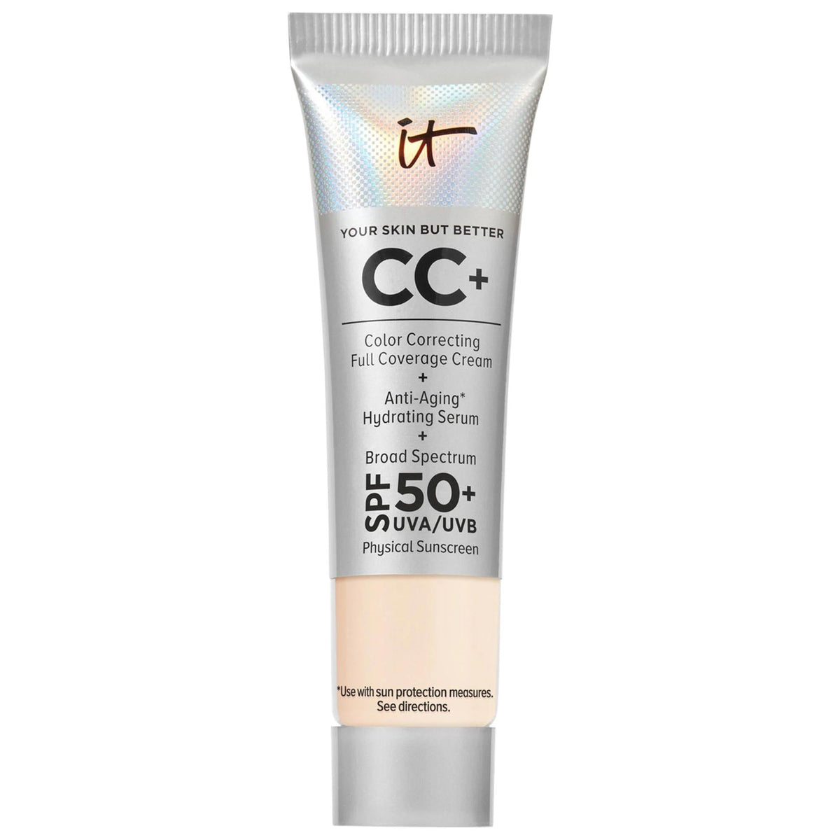 IT Cosmetics CC+ Cream nourishing color correcting foundation