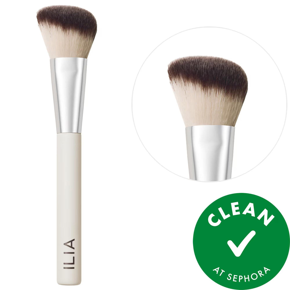 ILIA Sculpting Brush: Achieve Perfect Contour with Angled, Ultra-Soft Bronzer & Highlighter Brush Ð Cruelty-Free & Sustainable by Beauty Care Bag