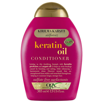 OGX Biotin & Collagen Hair Conditioner: Thicker, Fuller Hair & Faster Growth - Volume & Shine Boosting - 13 fl oz by Beauty Care Bag