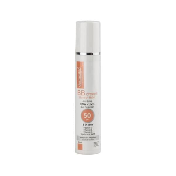 Dermoskin BB Cream SPF50 - Moisturizing, Sun Protection & Skin Tone Evening by Beauty Care Bag