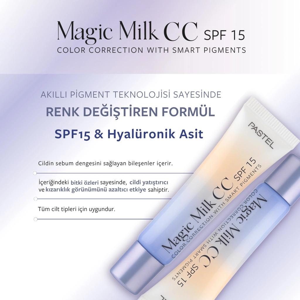 Pastel Magic Milk CC Cream SPF 15 Ivory 30 ml by Beauty Care Bag