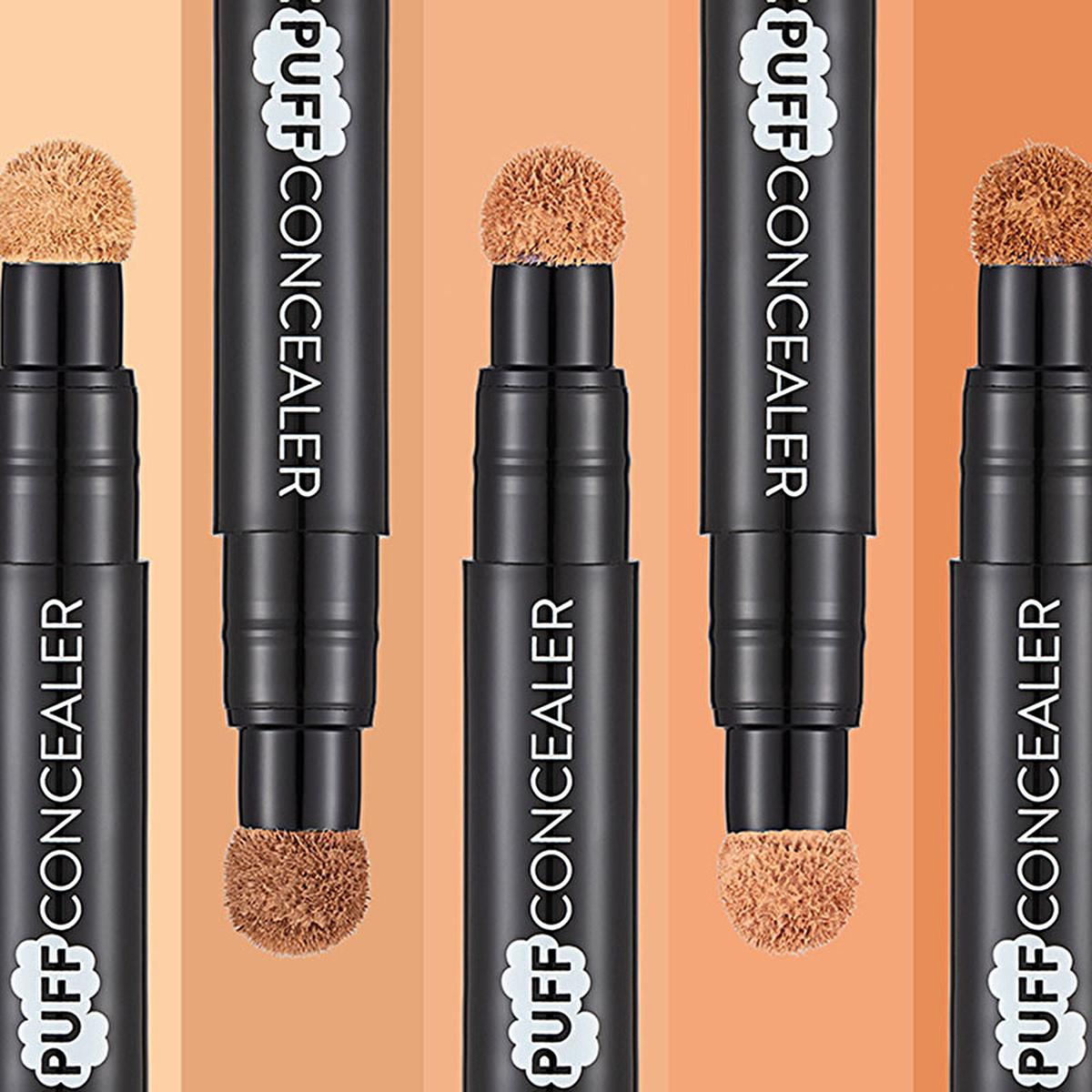 Flormar Eye Puff concealer in Light Beige with sponge applicator