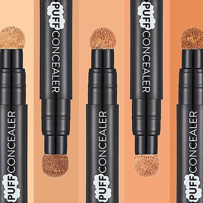 Flormar Eye Puff concealer in Light Beige with sponge applicator