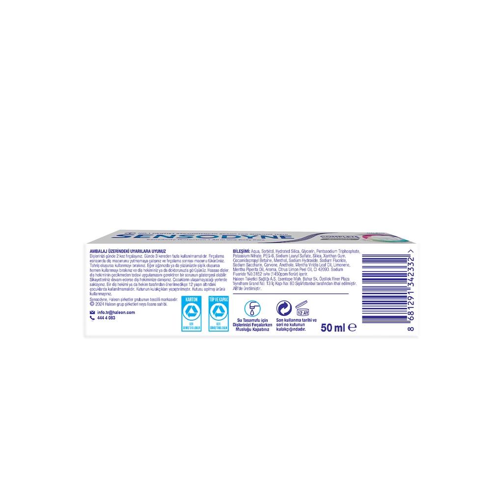 Sensodyne Multi Action & Advanced Whitening Toothpaste 50 ml by Beauty Care Bag