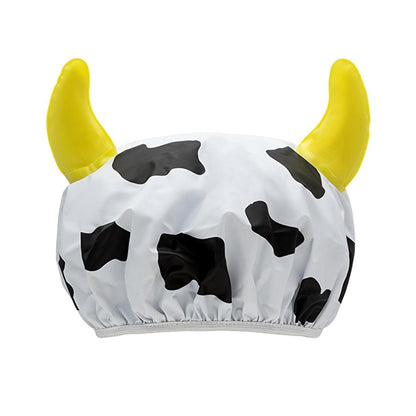 Eklips Unicorn Hair Bonnet - Waterproof Hair Protection for Curly Hair, Shower Cap with Elastic Band by Beauty Care Bag
