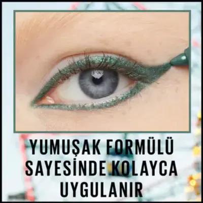 Maybelline New York Gel Eyeliner - 819 Galactic Cobalt, Long-Lasting and Waterproof Burgundy Eye Makeup by Beauty Care Bag