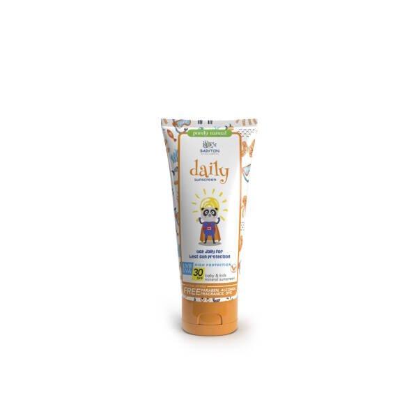 Babyton Daily Mineral Sunscreen SPF30 for Babies & Kids 100ml by Beauty Care Bag