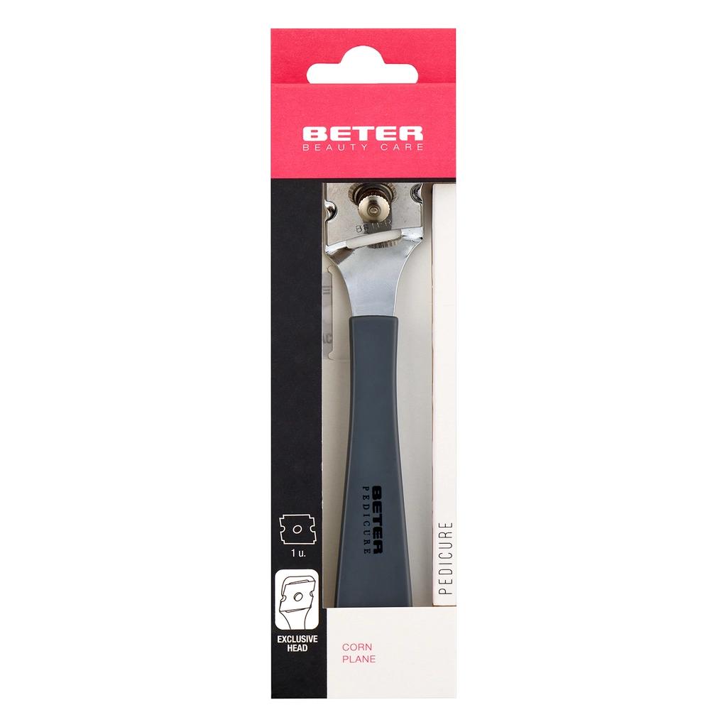 Beter Single Blade Callus Rasp for Smooth Feet by Beauty Care Bag