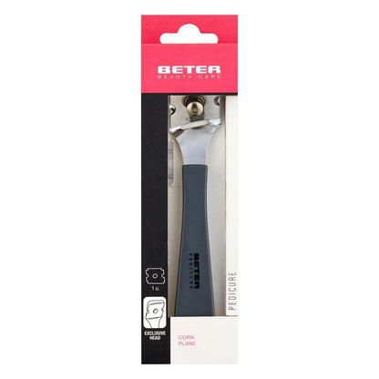 Beter Single Blade Callus Rasp for Smooth Feet by Beauty Care Bag