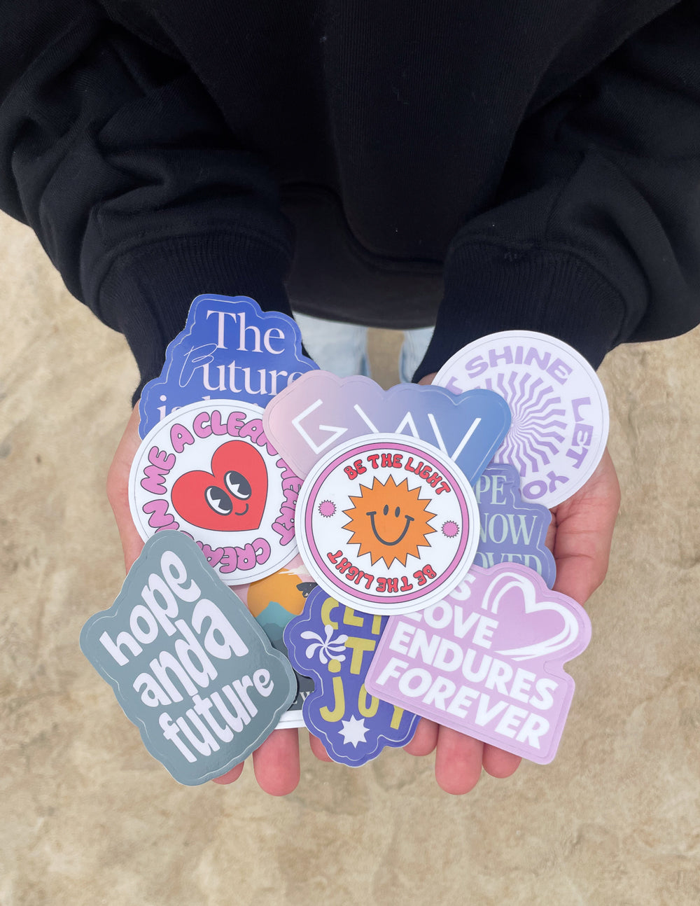 50 Random Stickers by Elevated Faith