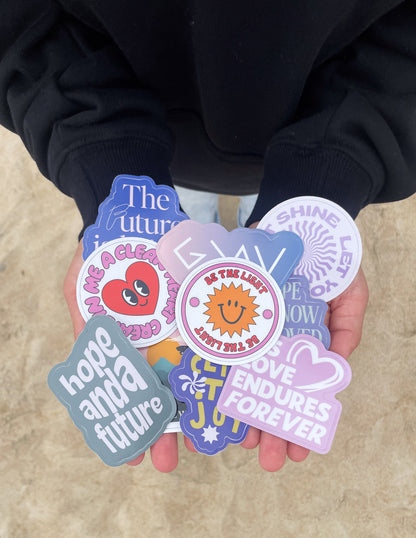 50 Random Stickers by Elevated Faith