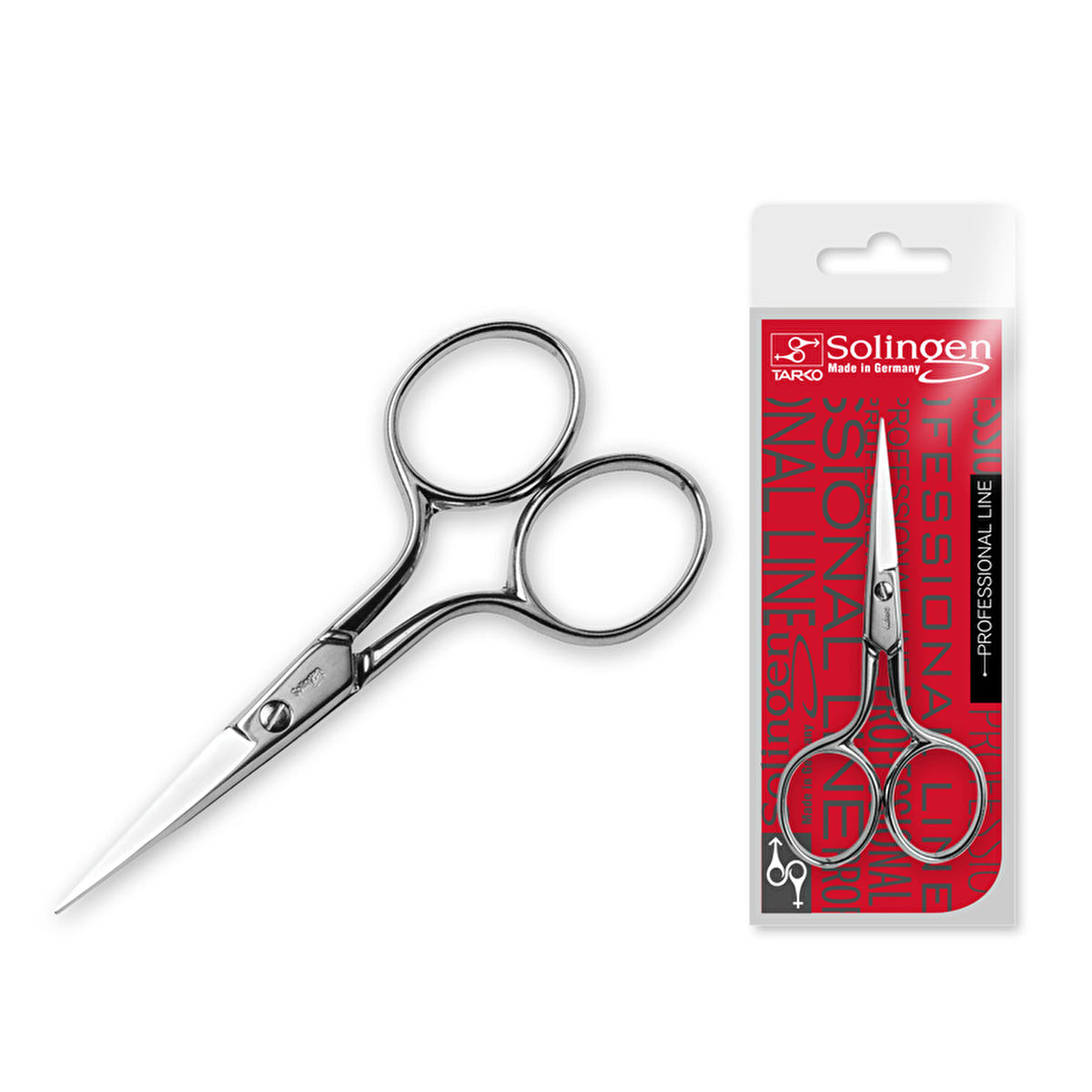 Solingen eyebrow scissors 2136