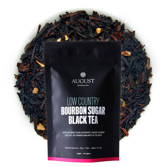 Low Country bourbon sugar black tea