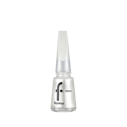 Flormar Pearly nail polish Luxury White – view 3